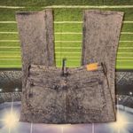 M.i.h Marty jean high rise cropped flare acid fluffy pink jeans no size tag Photo 4