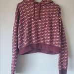 Nike Sportswear Club Fleece Oversized Cropped Monogram Hoodie Size Medium Photo 0