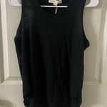 Love stitch Linen Blend Tank Top NWT Medium Photo 0