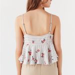 Urban Outfitters  Floral Peplum Top Photo 1