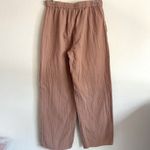 Wilfred  Free 100% Organic Cotton brown pull on wide leg Sail Pant size S Photo 9