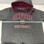 Oxford University Gray Hooded Sweatshirt Size L Size L Photo 3