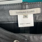 Gerard Darel  gunmetal lamb leather skinny jeans Photo 10