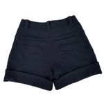 Diane Von Furstenberg  DVF Katrian Wool Blend Rolled Cuff Pleated Shorts 4 Photo 1