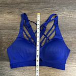 Victoria's Secret VSX Sport  Blue Strappy Padded Lightweight Sports Bra 32C Photo 11