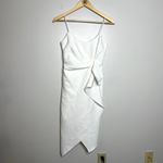 Selfie Leslie White Tesla Cami Asymmetrical Midi Dress Photo 3