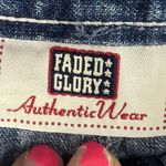 Faded Glory Vtg Y2K  Sz 10 Carpenter Utility Maxi Denim Skirt Grunge Streetwear Photo 4