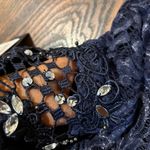 Jodi Kristopher  junior formal llace mini dress size 1 Photo 8