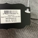 B. Boutique by Evergreen gray zipper cardigan sweater NEW Size XL Photo 4