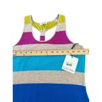 Calvin Klein Women's 8 Multicolor Scoop Neck Racerback Striped Maxi Dress #Y6-1 Photo 8
