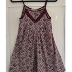 Band of Gypsies Zoe & Rose Burgundy Sleeveless Top Slip Dress Size S Photo 0