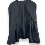 Avenue Black Shine Embossed Blazer Size 26/28 Photo 4