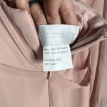 Dessy Collection Pink Maxi Chiffon Dress Plus 16 Puff Sleeve Fairy Bridesmaid Photo 6