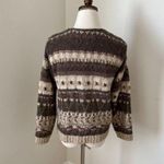 EUC Alps Fine Apparel Cotton Blend Sweater Women S Vintage Earth Tones Brown Tan Size undefined Photo 3