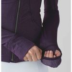 Lululemon  Women's Precision Jacket Purple Sz 8 Photo 3