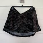 Cacique Swim by  Women’s 14 Black Polka Dot Skort New Photo 0