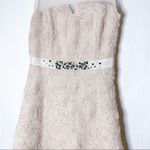 Anthropologie  Ryu Womens Dress Medium Lace Rosette Netting Crystals Coqu… Photo 2