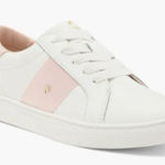 Kate Spade  “Iggy” White and Pink Sneakers Photo 0