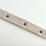 Aeropostale Neutral Beige Brown Woven Faux Leather Belt S Photo 4