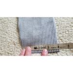 Good American  seamless ribbed legging White Blue/Black S/M = 1/2 Photo 9