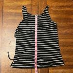 American Eagle AEO Striped Ribbed Lace-Up Tank - Medium Photo 9