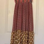 World Market Mixed Print Tiered Maxi Dress S/M Size undefined Photo 0