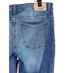 ZARA  Z1975 Mid Rise Slim Fit Jean Stretch Slim 5-Pocket 10 Medium Blue Wash Photo 9