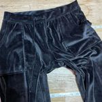 House Of Harlow 1960 Nicole Richie Womens Velvet Velour Pants Jogger Black Small Black Photo 5