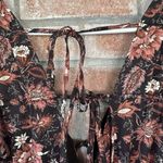 Madewell NWT Ruffled Jumpsuit Fall Floral Small Wide Leg Small Photo 10