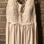 Zenana Outfitters Cream Lace babydoll top size 2x Photo 0