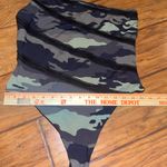 Victoria's Secret Victoria’s Secret Sport One Shoulder Bodysuit Green Camo Medium Photo 6