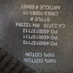 Aritzia TNA Women's Black Short Sleeve Ribbed Knit T Shirt Tee Crop Top Size XS Photo 3