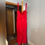 House Of CB  Valencia Duchess Satin Corset Midi Dress Photo 2