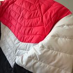 Columbia  Orange and White Puffer Jacket Photo 8