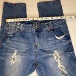 Highway Jeans Highway Distressed Light Denim Skinny Jean Size 7 Photo 1