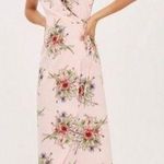 Topshop floral pink wrap dress Photo 0