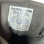 Sorel  Toronto Boots Green Suede Lace Up Wedge Ankle Booties Waterproof Women 8.5 Photo 7