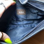 The Sak  Nylon Crochet Knit Navy Blue Shoulder Bag Casual Summer‎ Travel Vacation Photo 3