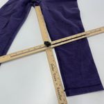 Lululemon  Leggings Womens 6 Purple Dense Slub Denim Wunder Under Crop‎ Photo 10