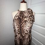 INC International Concepts New, Animal Print Halter Tie at Top Maxi Dress Size XL Photo 1