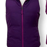 Merona Reversible Purple Fuchsia Puffer Vest Size Small Photo 0