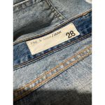 Rag and Bone Light Wash Distressed Cut Off Denim Shorts Gunner 28 Photo 2