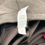 Spanx Womens Leggings Medium Faux Suede Brown Stretch Moto Street Minimal Photo 8