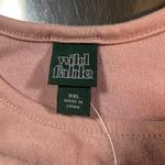 Wild Fable Crop Tank Pink Rainbow Striped Hem Retro Festival Pride Summer XXL Photo 3