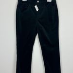 J.Crew Petite Corduroy Full Length Essential Straight Pant Black US 29 P NWT Photo 4
