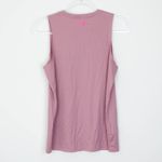Under Armour  Womens UA Tech Split Logo Sleeveless Tank Top Size S Pink‎ Running Photo 4