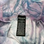 PINK - Victoria's Secret Pink Active Seamless Legging Size Large Tie Dye Purple & Blue Photo 4