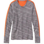 Athleta Snowscape Quilted Spacedye Sweatshirt C34 Photo 0