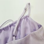 MORE TO COME Sarai Slit Mini Dress in Lavender XL Purple Photo 10