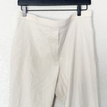 Theory  Pants Womens Treeca Pull-On Pant in Good Linen Neutral Straw Size‎ 14 NEW Photo 3
